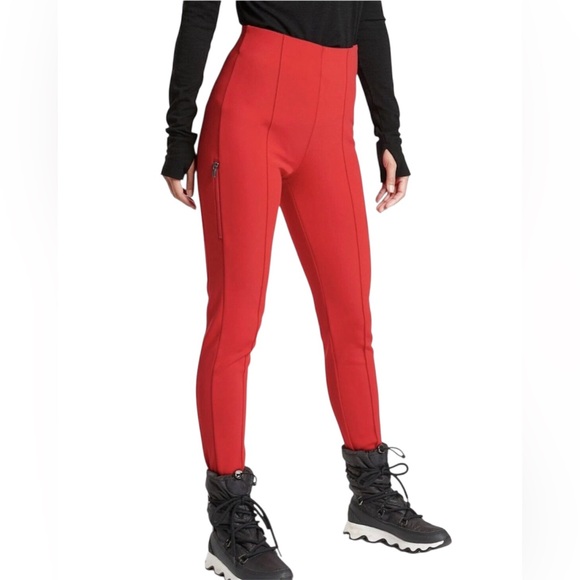 Athleta Pants - Athleta Glacier Snow Skinny Pant Red Size 8